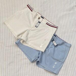 Tommy Hilfiger White and Light Blue Shorts bundle